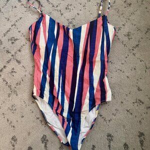 Summersalt- The Voyager striped one piece